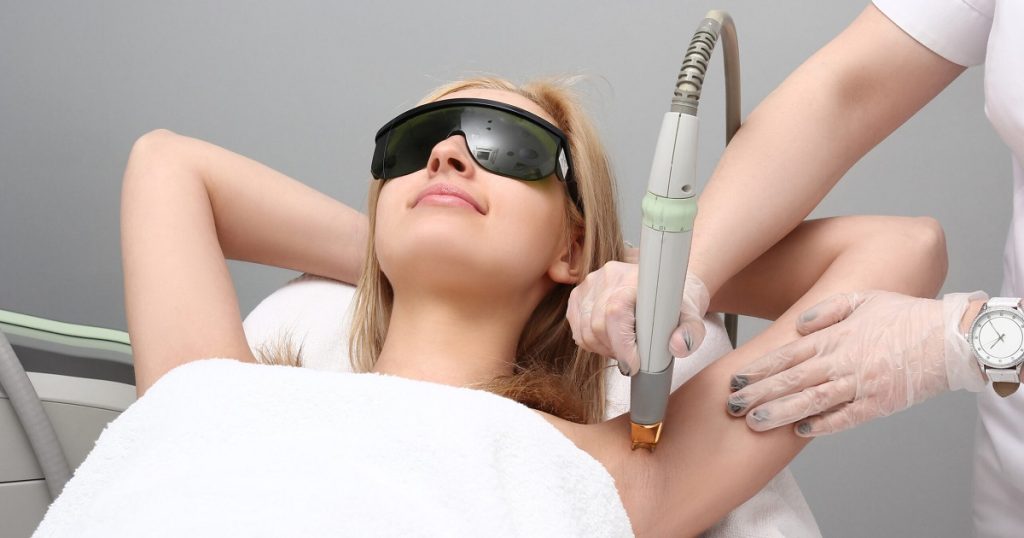 is laser hair removal safe for private parts?