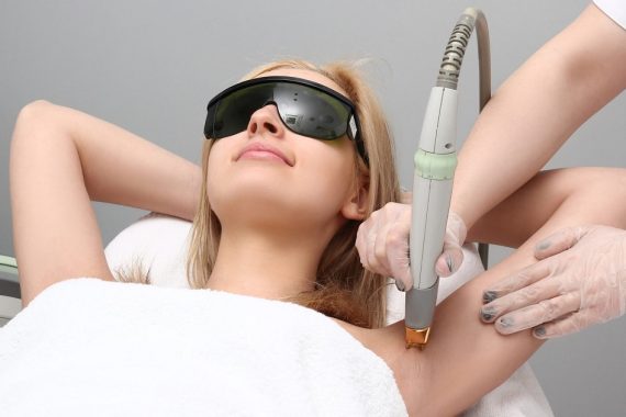 is laser hair removal safe for private parts?